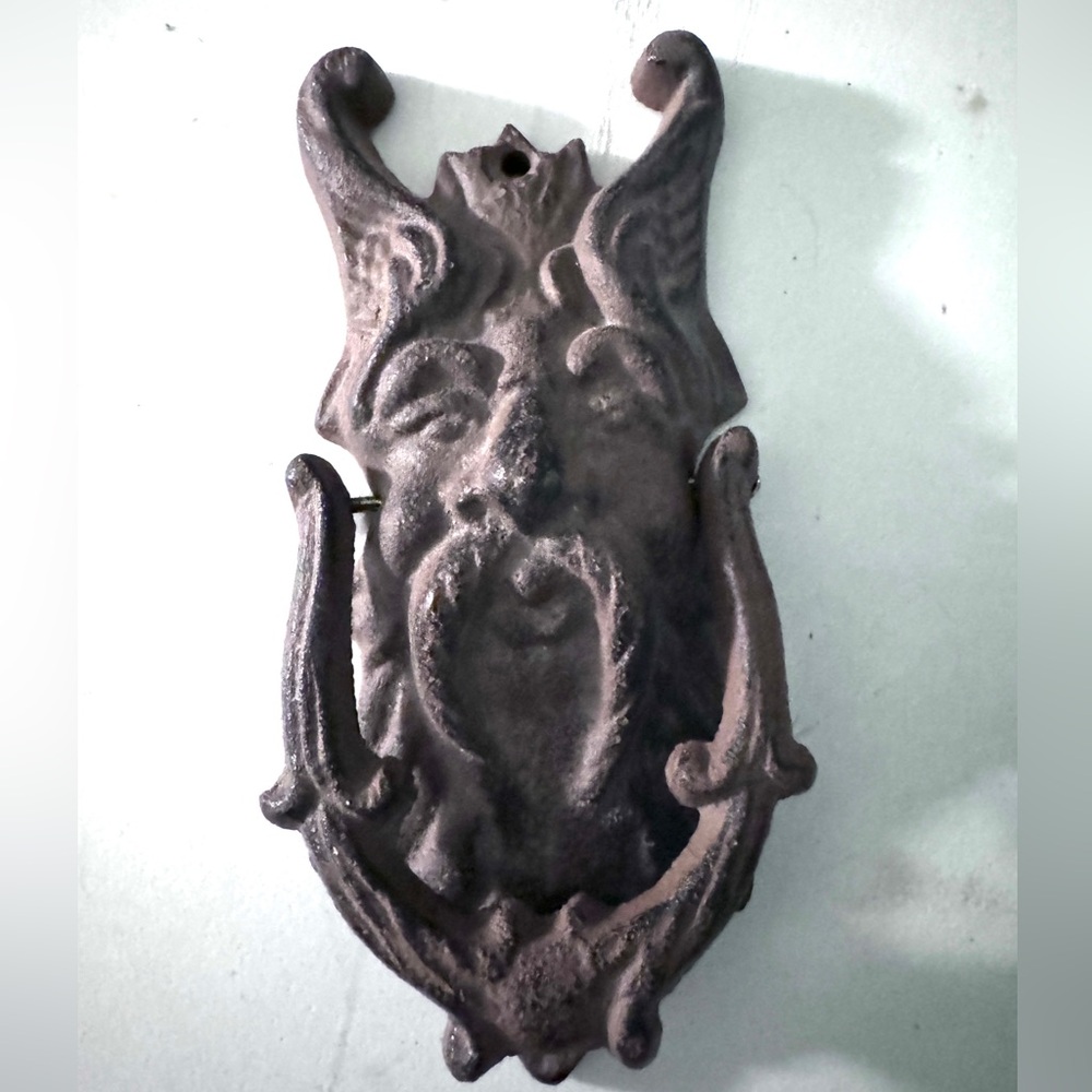 Green Man Door Knocker